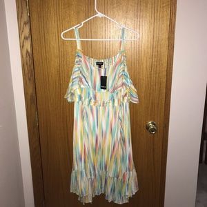 Torrid rainbow dress